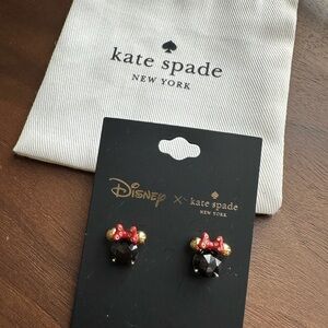 Kate Spade x Disney Minnie Mouse Earrings NWT